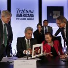 El presidente Lenín Moreno respaldó a Espinosa para que presida la Asamblea de Naciones Unidas.