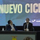 La presentación del calendario de competencias 2020 se realizó en el auditorio de la Ecuafútbol.