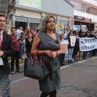 El abogado de Paola Pabón, Freddy Ron, y su hermana, Priscila Pabón, dialogaron con la Secretaría de Derechos Humanos.