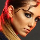 Los colores metalizados son ideales para la noche.