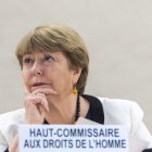 Ginebra. Michelle Bachelet, alta comisionada para los DD. HH.