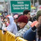 Puente Rumichaca. Entre enero y noviembre de 2018 llegaron a Ecuador 884.699 venezolanos, mientras que en ese lapso de este año, cuando se impusieron requisitos migratorios, han arribado 489.641.