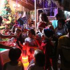 Cierre. La ciudadela Huancavilca Norte en la clausura de su novena navideña.