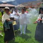 Evento. La ceremonia se realizó en la Plaza de la Vida, en el cantón Ibarra.