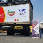 El primer embarque de cobre salió hacia China desde una terminal privada de Guayaquil.