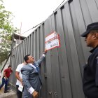 El recorrido de las autoridades, que se inició en las áreas mineras ubicadas en el Km 10,5 de la Vía a la Costa.