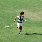 El zaguero central William Riveros trabajó a las órdenes del cuerpo técnico del Ídolo.