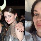 Las artistas compartieron durante la fiesta de los Golden Globes.