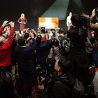 LG dio inicio a las conferencias de prensa, en el hotel Mandalay Bay de Las Vegas.