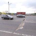 Los huecos se convierten en una trampa para los conductores.