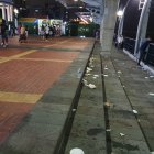 Un área del Malecón Simón Bolívar el fin de semana pasado