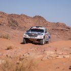 Sebastián Guayasamín completó la cuarta etapa del rally Dakar y ascendió a lugar 47 de la clasificación general.