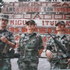 Parte de los oficiales que participaron en el Conflicto del Cenepa