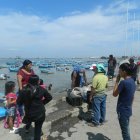 La población costera vive principalmente de la pesca.