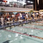 Nadadores de todo el país iniciaron el año de competencias en el club Jorge Delgado Panchana.