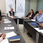 Representantes de la Universidad de Guayaquil y del Ministerio de Salud mantienen reuniones.