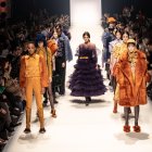 Pasarela en el Mercedes-Benz Fashion Week en Berlín.