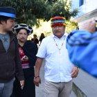 Jaime Vargas llega a la Fiscalía de Soluciones Rápidas a dar su versión.