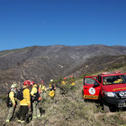 La mañana de este viernes se pudo evidenciar los daños en el cerro.