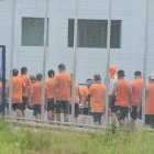 Personas privadas de la libertad en la Penitenciaría de Guayaquil.