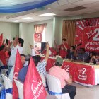 La asamblea provincial votó por la reelección de Alonso López como director provincial.