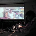 Desde la cárcel compareció Luis Loyo en camiseta. Su testimonio no aportó mayor cosa.