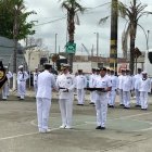 El relevo de la Capitanía del Puerto de Guayaquil.