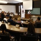 Diálogo. En la UEES, se llevó a cabo ayer un foro sobre el coronavirus.