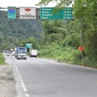 La intervención del tramo Unión del Toachi-Santo Domingo se encuentra suspendida por los líos.