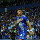 El futbolista azul, Joao Rojas, firmó un gol contra Liga de Portoviejo.