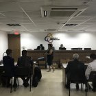 Diligencia. El tribunal analizó ayer algunas de las pruebas presentadas por la constructora Odebrecht.