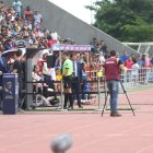 Guillermo Guerrero, árbitro de la final, consultó con el VAR una jugada que luego terminó en gol.