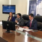 La rueda de prensa del ministro de Telecomunicaciones, Andrés Michelena, se realizó la mañana de este 3 de febrero de 2019.