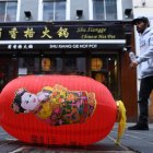 Los negocios chinos en el mundo sufren el efecto del miedo al coronavirus. En la foto, una imagen desde el barrio chino de Londres.