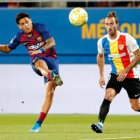 Desde el año pasado, Saverio ha trabajado en varias oportunidades con el primer equipo del F.C.Barcelona.