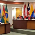 SAN JOSÉ. Uno de los momentos en los que Patricio Roche (Izq.) presenta testimonio en la Corte Interamericana de Derechos Humanos