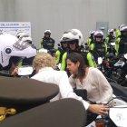 Hecho. Hoy el Municipio entregó 50 motos a la Policía. Estas serán utilizadas para el Plan Más Seguridad.