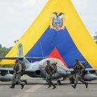 El evento rememoró que el 10 de febrero de 1995 cuatro aviones al mando del oficial Raúl Banderas reciben una alerta de ataque ante la incursión de cuatro aeronaves peruanas e inicia el combate.