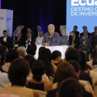 El presidente se refirió al acoso en una reunión con empresarios.