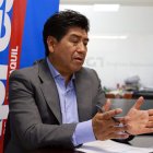 El alcalde Yunda conversó con EXPRESO en sus instalaciones en Quito.