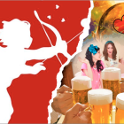 Los solteros también se deciden a disfrutar la fiesta.