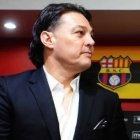 Carlos Alfaro Moreno viajó a Lima, para acompañar a Barcelona en el partido ante Sporting Cristal.