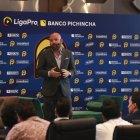 Miguel Ángel Loor, presidente de la LigaPro, explicó sobre la decisión.