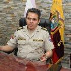 El general Víctor Aráus, jefe de la Zona 8 de la Policía.