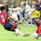 El 29 de marzo de 2000, Ecuador se impuso por 2-0 Venezuela por las eliminatorias a Corea Japón 2002. La Tricolor jugó como local en el estadio Rodrigo Paz.