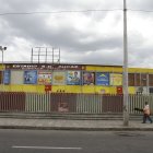 Vista de la calle Alberto Spender, que bordea el estadio de Chillogallo.