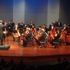 Acto. La Orquesta Filarmónica Municipal interpretó la Sinfonía n° 4 de Beethoven.