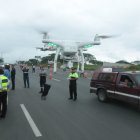 La CTE utiliza 10 drones para detectar congestionamientos.