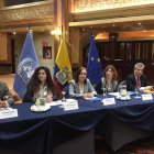 Representantes de las distintas oficinas de Naciones Unidas en Ecuador se reunieron para lanzar el proyecto.
