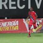 Felipe Mejía está en racha. Anotó contra Fénix en la Sudamericana y anotó ante Mushuc Runa la tarde de este domingo.
